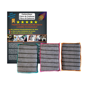Kain Pembersih Microfiber Karbon