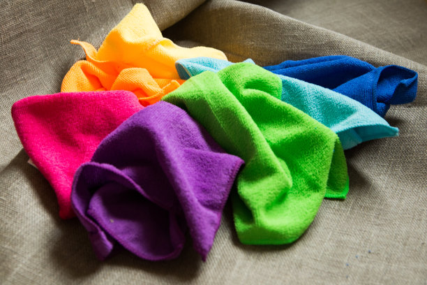 Milj&oslash;venlige mikrofiber reng&oslash;ringsklude l&oslash;sninger