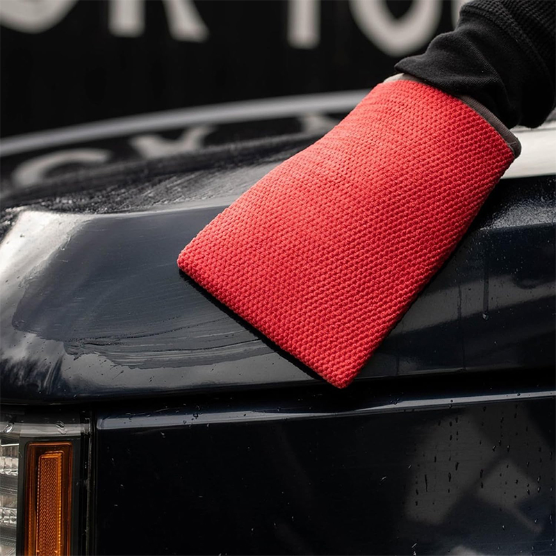 Guantes de microfibra para lavado de autos y quitabarros