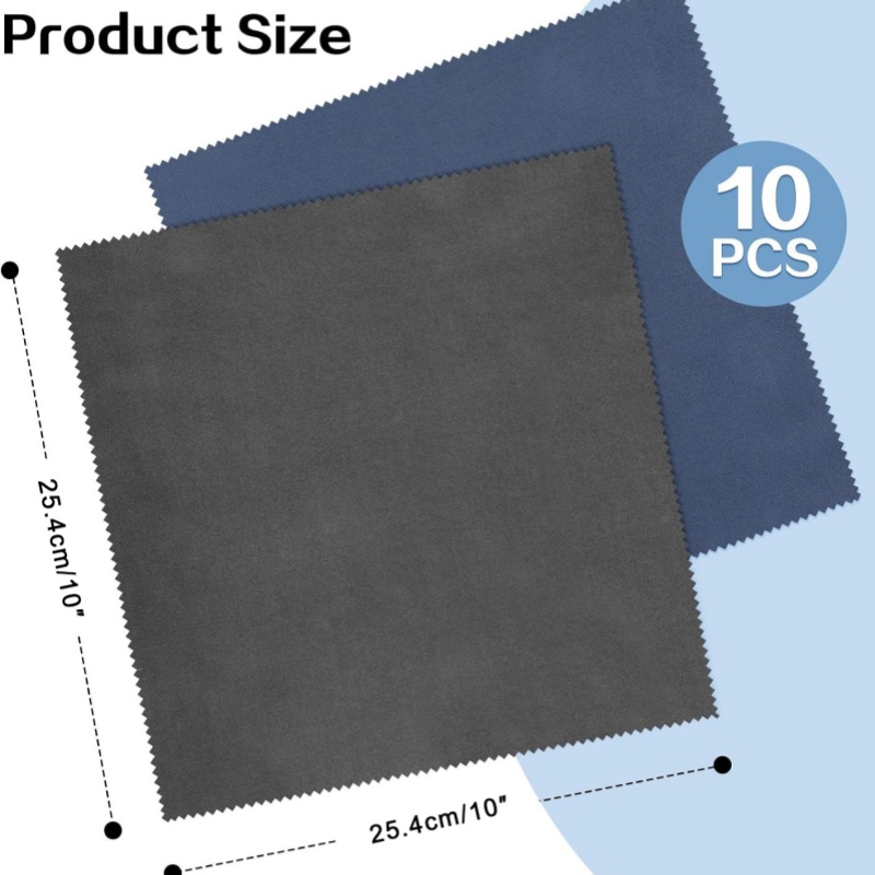 10 '&times;10' Microfiber Electronics Cleaning Cloth