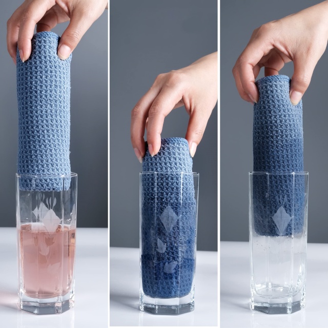 Mikrofiber Waffle Ev Temizlik Bezleri - JUHAO