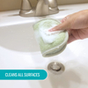 Bloco de esponja de microfibra para limpeza de cozinha e lava-lou&ccedil;as - JUHAO