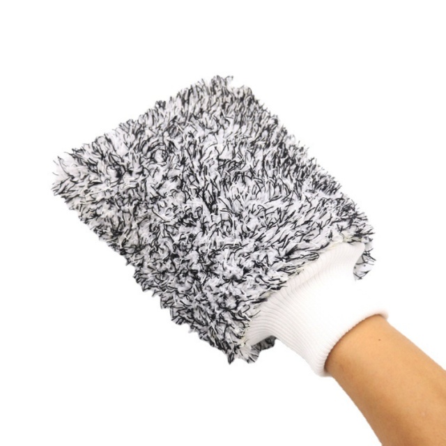 Soft Car Care Microfiber Absorbent Pl&uuml;sch Botzhandschuesch - JUHAO