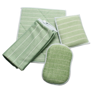 Spons Dapur Microfiber Bambu - JUHAO