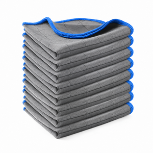 Kain Pembersih Kaca Microfiber 16'&times;16'. 